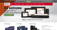 Desktop Screenshot of beijerelectronics.us